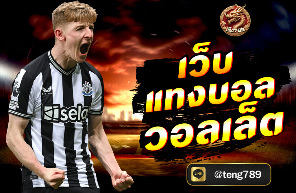 เว็บแทงบอลวอลเล็ต บนเว็บไซต์ TENG789 ฝาก-ถอนง่าย ไม่มีขั้นต่ำ เดิมพันบอลทุกแมตช์ได้สะดวก รวดเร็ว ปลอดภัย พร้อมโบนัสพิเศษมากมาย